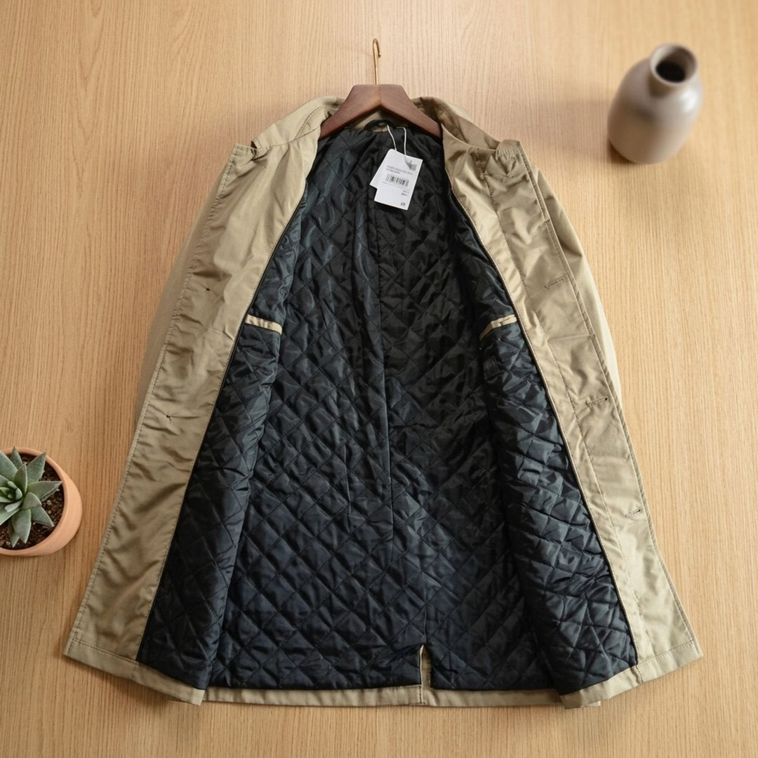 Maurits Button-Front Weather-Resistant Car Coat - image 9