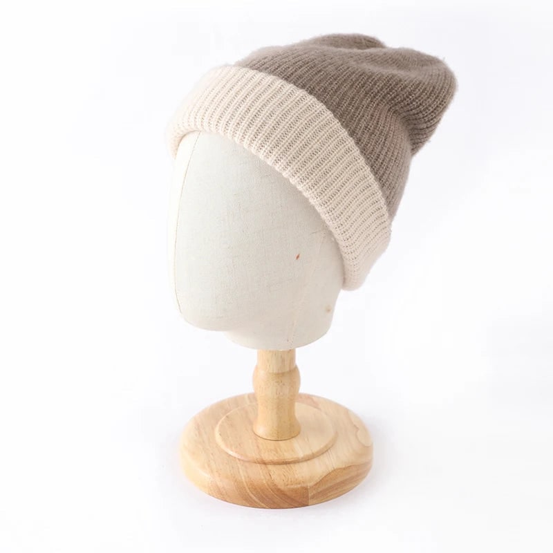 Stellan Reversible Two-Tone Rib Knit Beanie - image 7