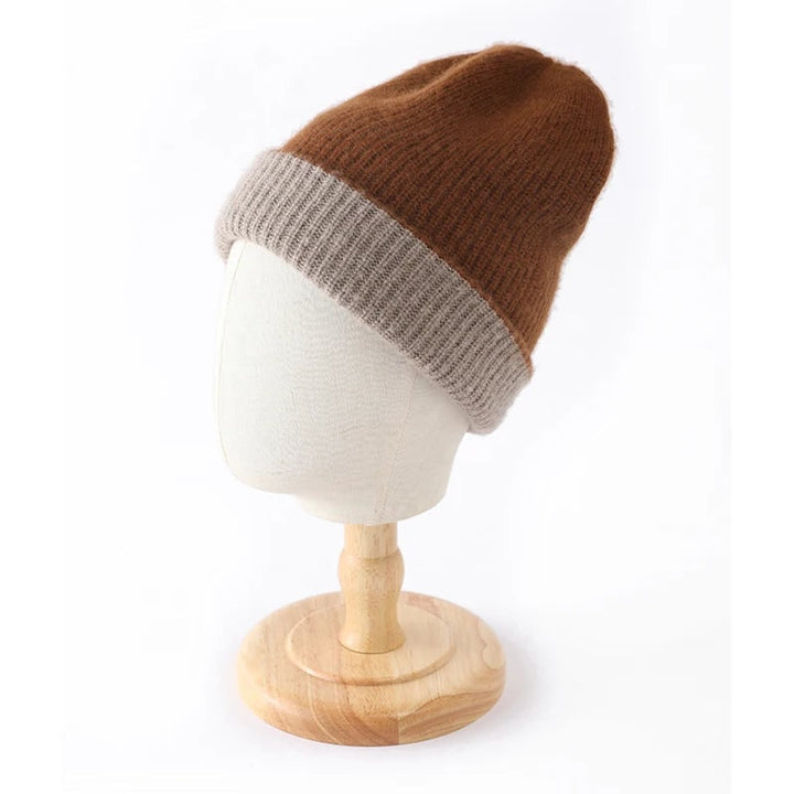 Stellan Reversible Two-Tone Rib Knit Beanie - image 8