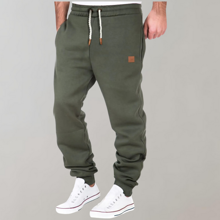 Bart Fleece Joggers with Drawstring Waist - image 3