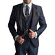 Justus Slim-Fit Three-Piece Suit with Contrast Peak Lapels - image 5