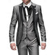 Justus Slim-Fit Three-Piece Suit with Contrast Peak Lapels - image 6