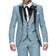 Justus Slim-Fit Three-Piece Suit with Contrast Peak Lapels - image 7