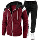 Coen Color-Block Zip Hoodie and Jogger Tracksuit - image 1
