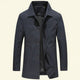 Valentijn Lined Car Coat with Point Collar - image 1
