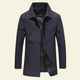 Valentijn Lined Car Coat with Point Collar - image 2