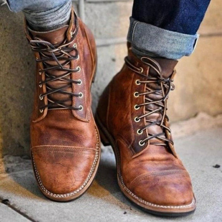 Barnaby | Men's Lace-Up Boots for Standing All Day, image 1