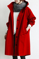 Belle Hooded Trench Coat with Drawstring Waist - image 7