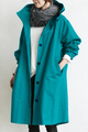 Belle Hooded Trench Coat with Drawstring Waist - image 8
