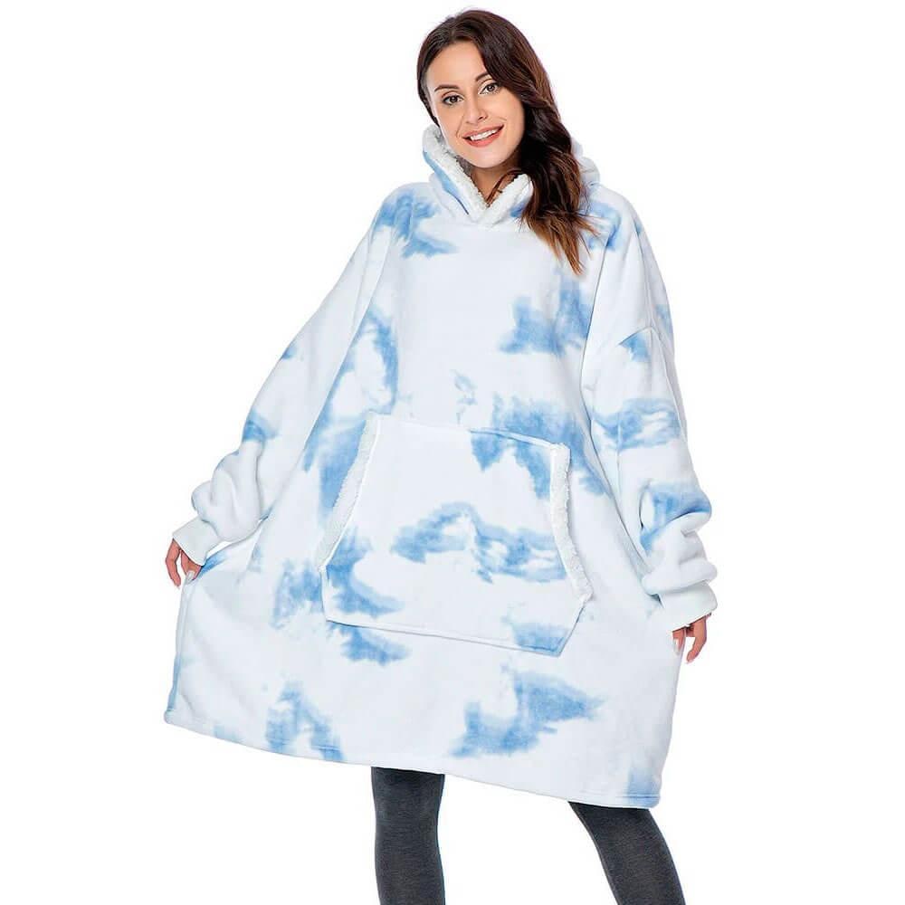 Lumi Oversized Sherpa-Lined Blanket Hoodie - image 11