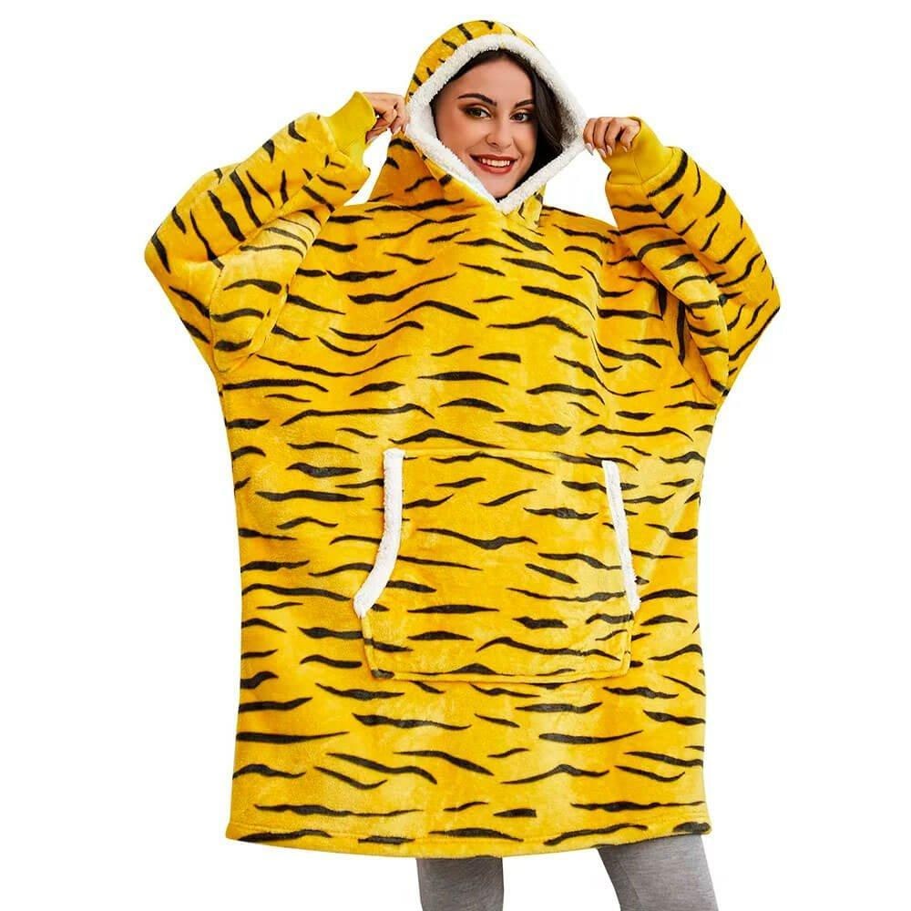Lumi Oversized Sherpa-Lined Blanket Hoodie - image 12