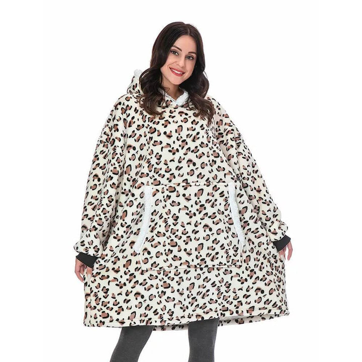 Lumi Oversized Sherpa-Lined Blanket Hoodie - image 13