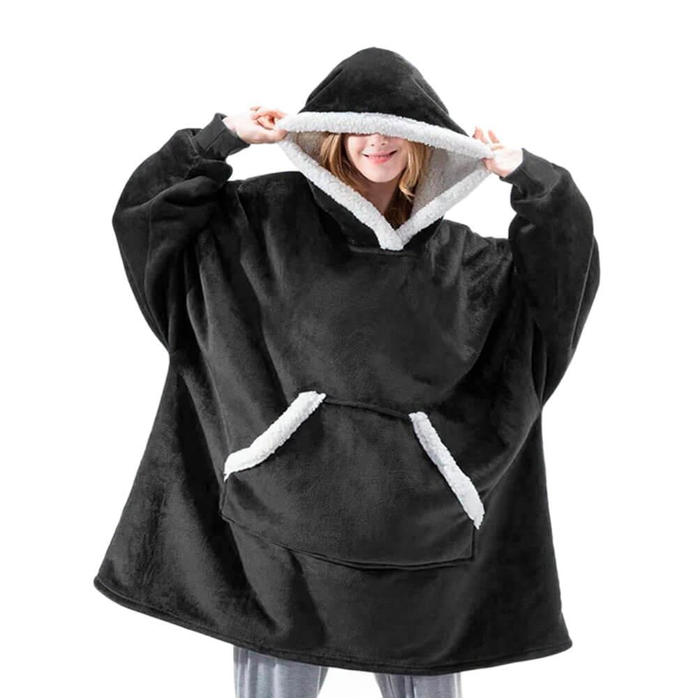 Lumi Oversized Sherpa-Lined Blanket Hoodie - image 17