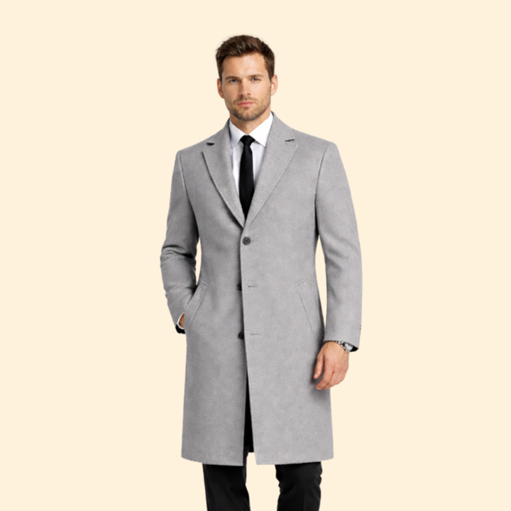 Redmond Single-Breasted Wool Overcoat - image 7