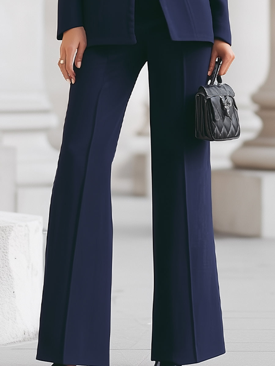 Adelisa | Women's Blazer Pants Set with Long Sleeves