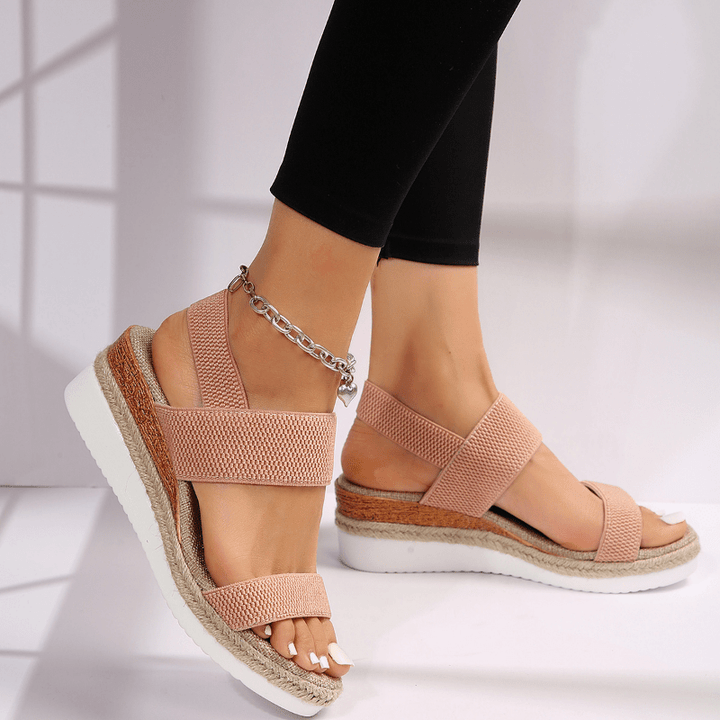Women's Orthopedic Non-Slip Platform Flat Sandals for Everyday Wear — view 3