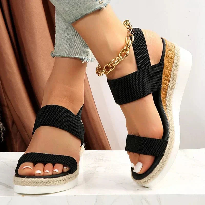 Women's Orthopedic Non-Slip Platform Flat Sandals for Everyday Wear — view 4