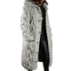 Belen | Women's Chunky Cable Knit Hooded Cardigan