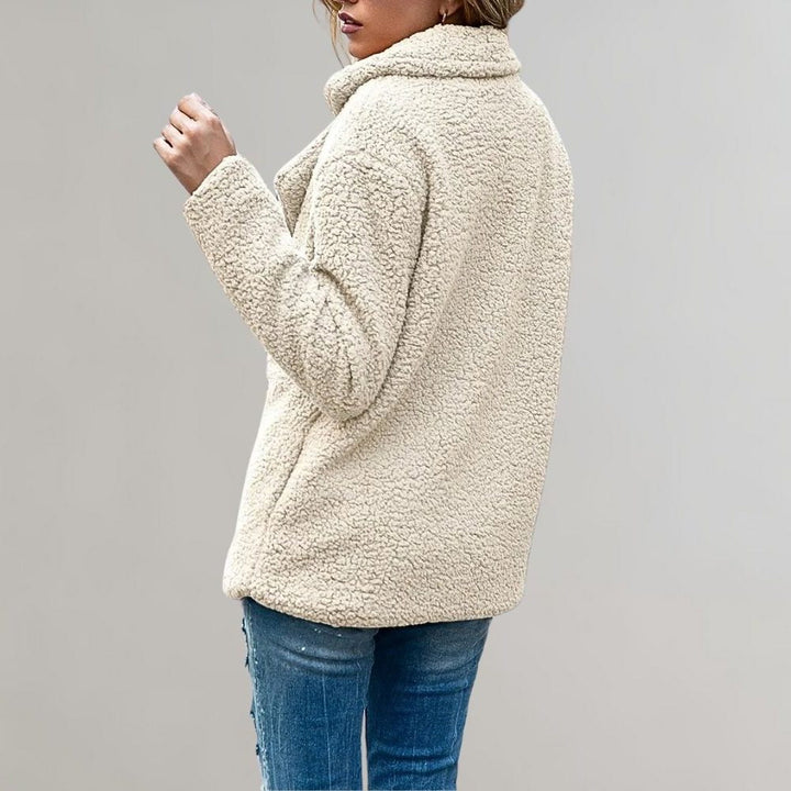 Noelia | Women's Double-Breasted Teddy Blazer Jacket