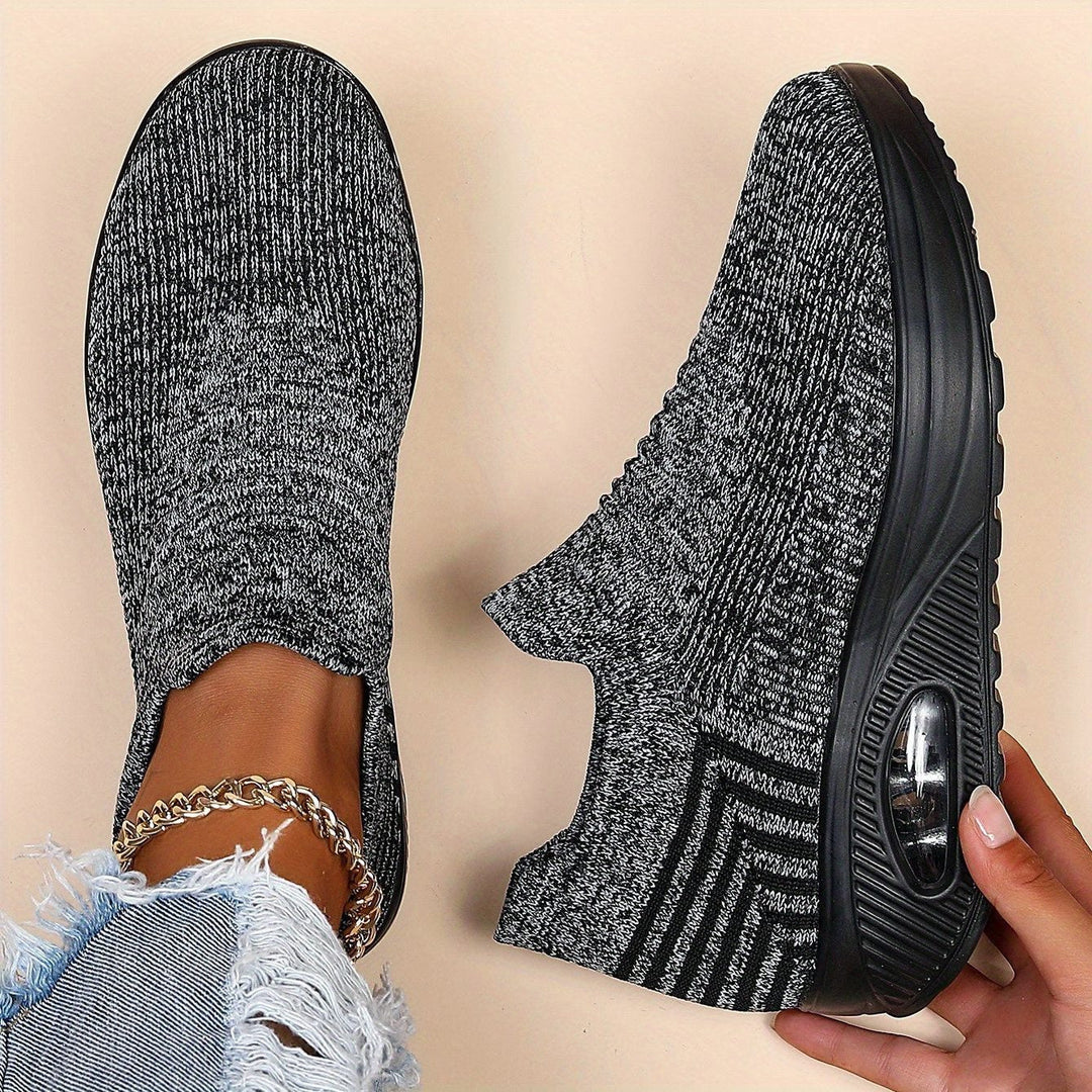 Maude | Women's Knit Slip-On Walking Shoes with Air-Cushioned Sole