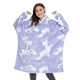 Gretel Oversized Sherpa Blanket Hoodie with Front Pocket - image 4