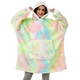 Gretel Oversized Sherpa Blanket Hoodie with Front Pocket - image 11