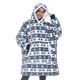 Gretel Oversized Sherpa Blanket Hoodie with Front Pocket - image 12