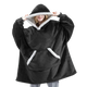 Gretel Oversized Sherpa Blanket Hoodie with Front Pocket - image 8