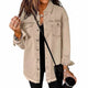 Zefira | Women's Oversized Button-Down Denim Shirt Jacket