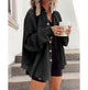 Roxane | Women's Oversized Button-Down Shirt Jacket