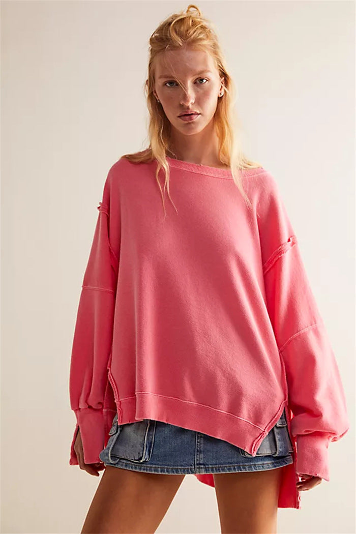 Natalina | Women's Oversized Balloon Sleeve Sweatshirt