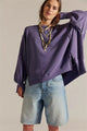 Natalina | Women's Oversized Balloon Sleeve Sweatshirt