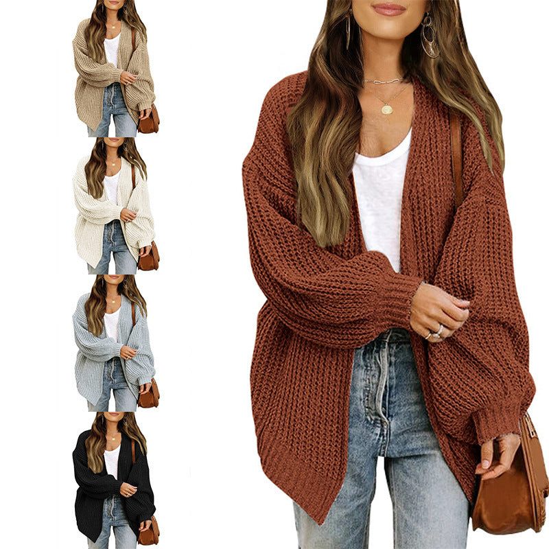 Petronilla | Women's Oversized Open Knit Cardigan