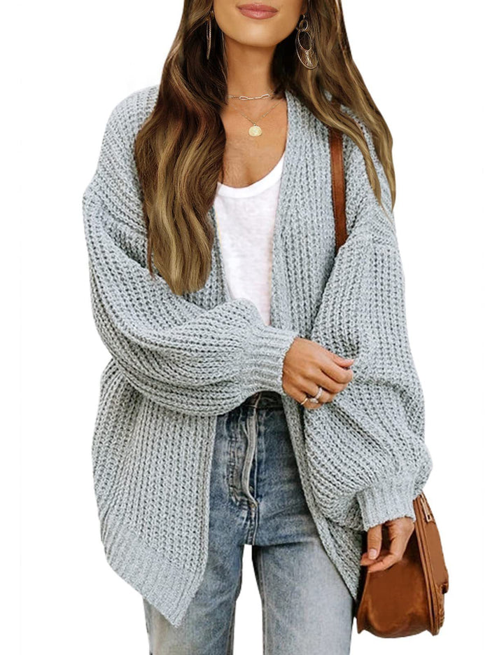 Petronilla | Women's Oversized Open Knit Cardigan