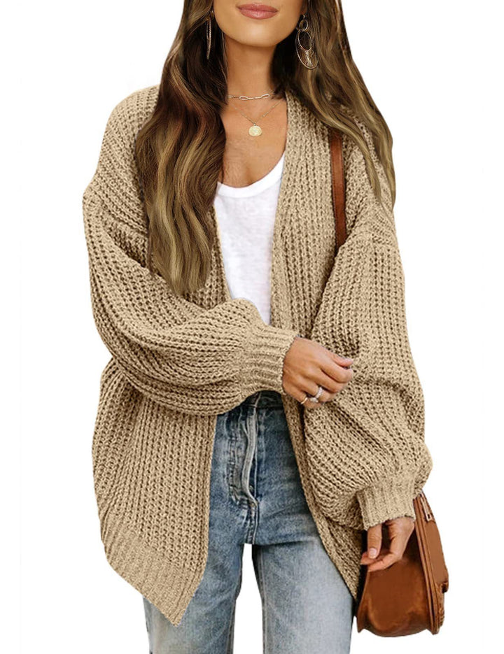 Petronilla | Women's Oversized Open Knit Cardigan