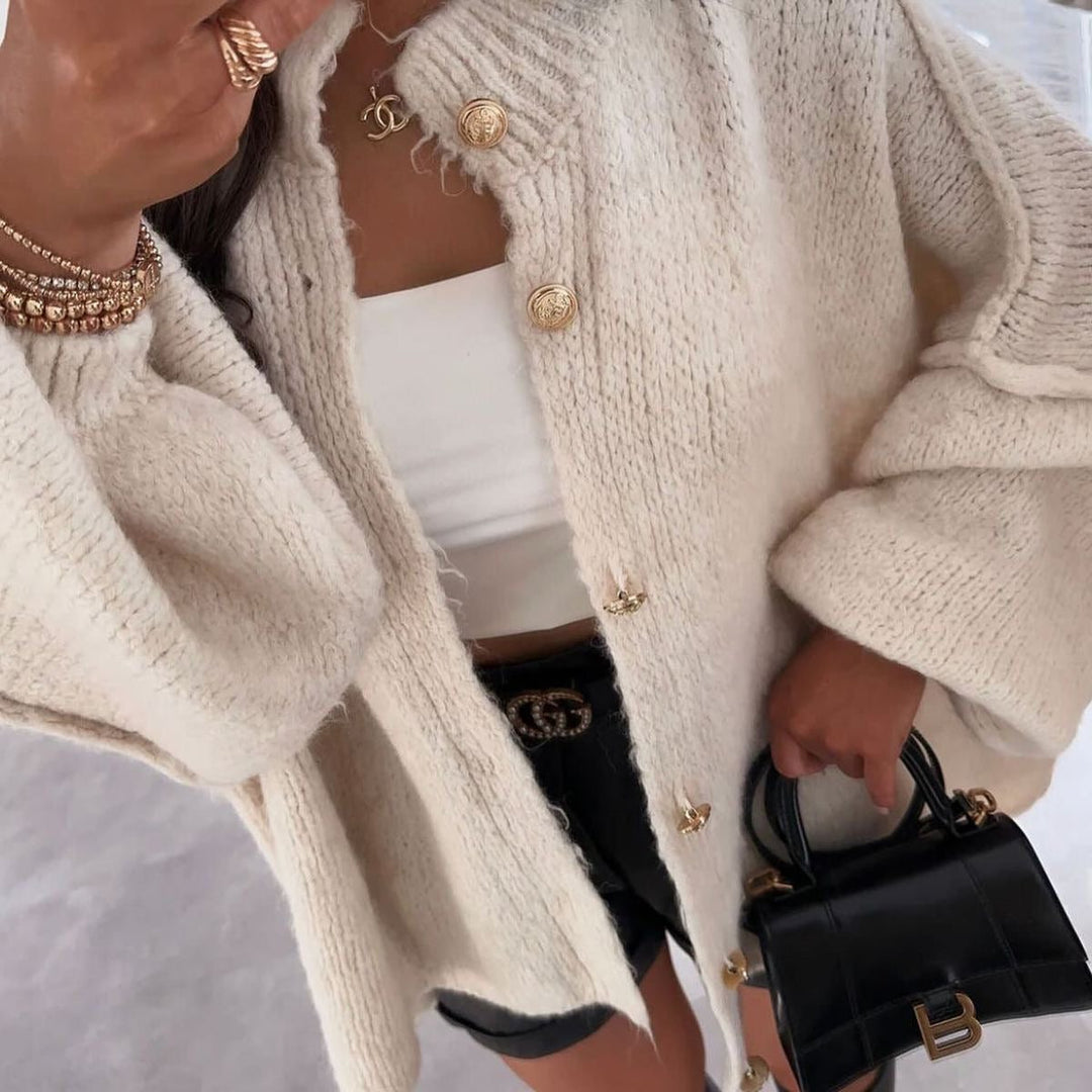Edeltraud | Women's Oversized Wool Cardigan