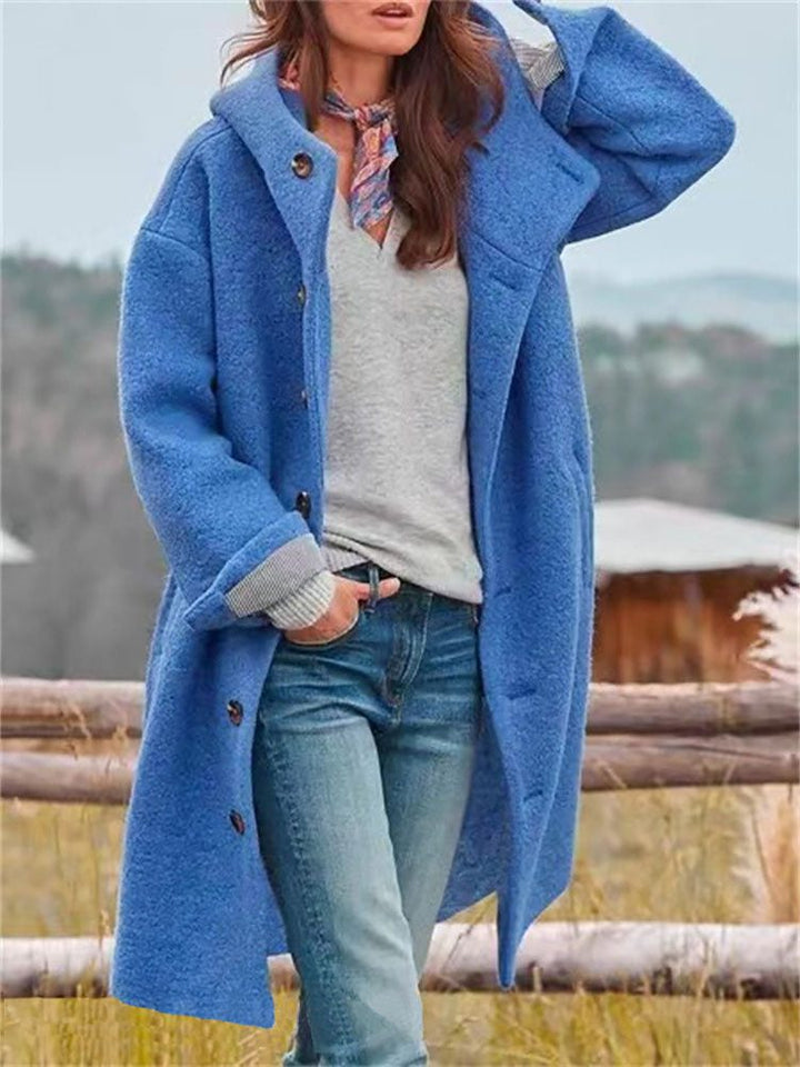 Berenike | Women's Oversized Wool Hooded Coat