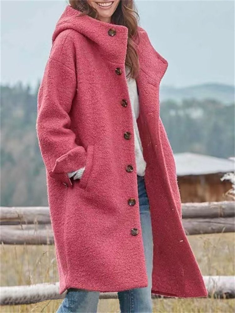 Berenike | Women's Oversized Wool Hooded Coat