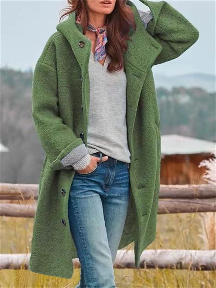 Berenike | Women's Oversized Wool Hooded Coat