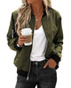 Ludivine | Women's Oversized Zip-Up Bomber Jacket