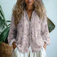 Petra | Embroidered Blouse with V-Neck and Long Sleeves for Women - Lavinem