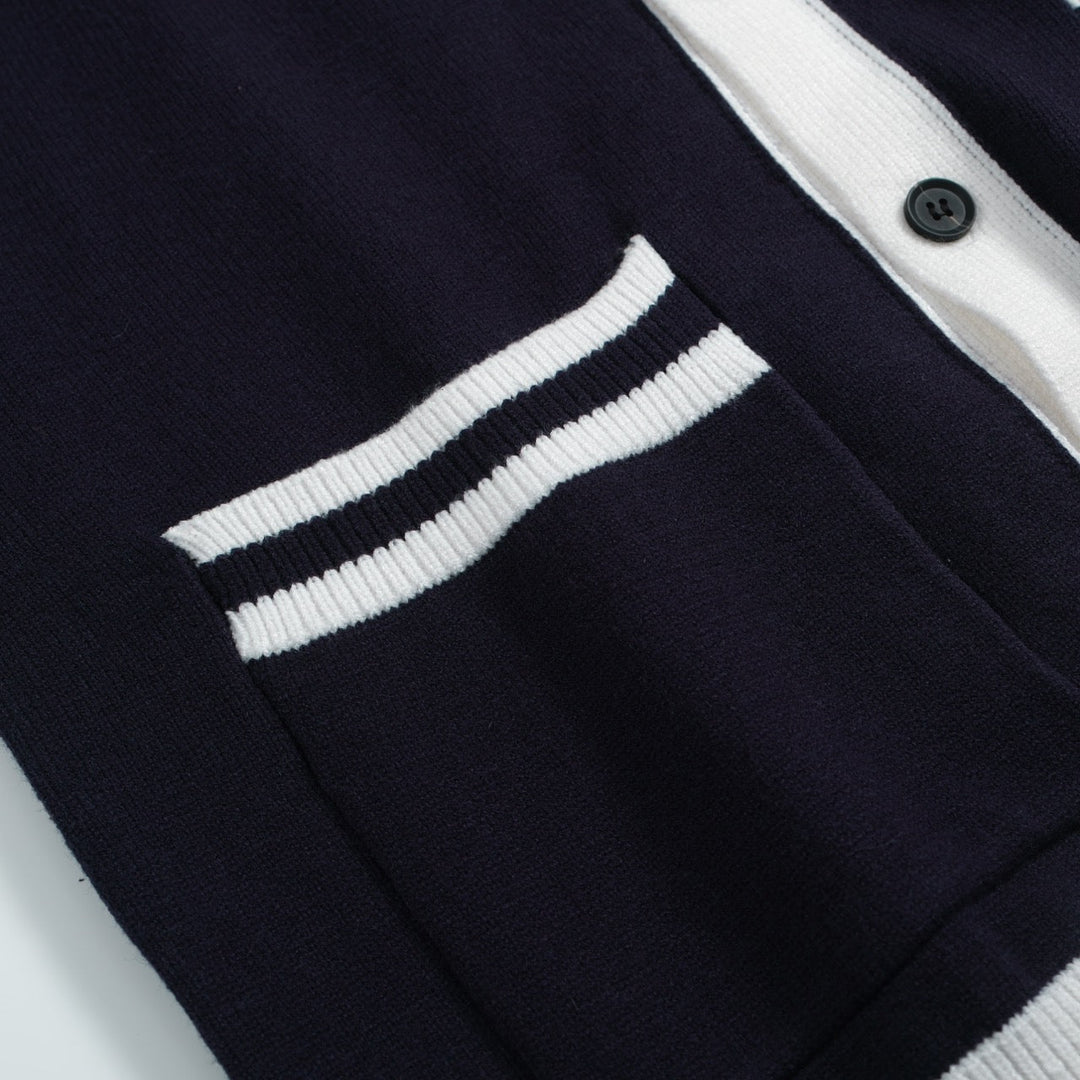 Donald | Men's Navy Cardigan