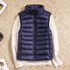 Therese | Women's Quilted Puffer Vest with Stand Collar