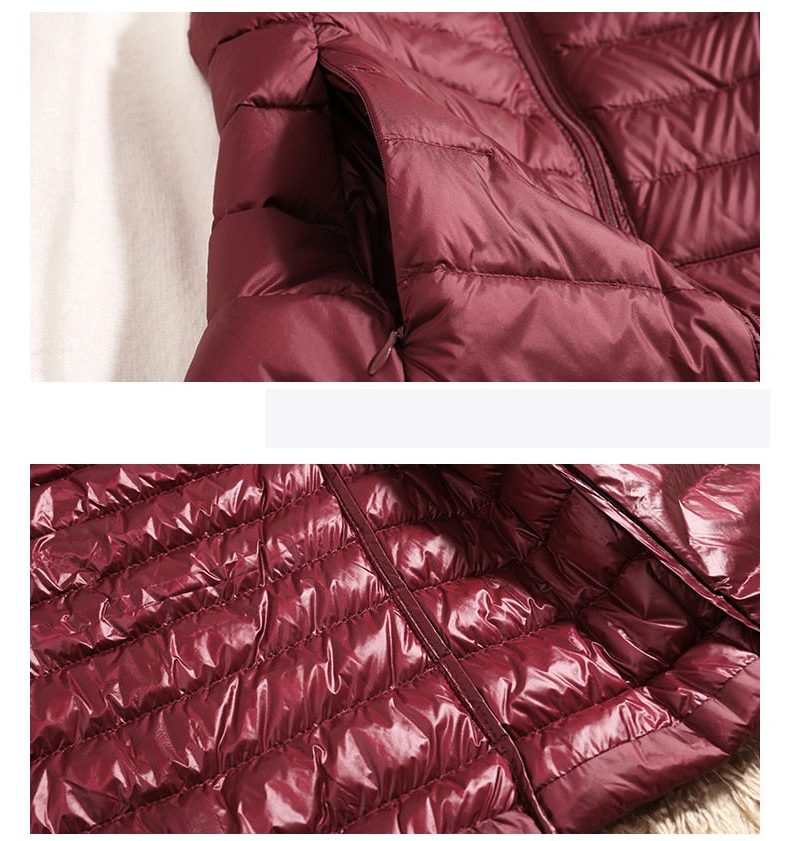 Therese | Women's Quilted Puffer Vest with Stand Collar