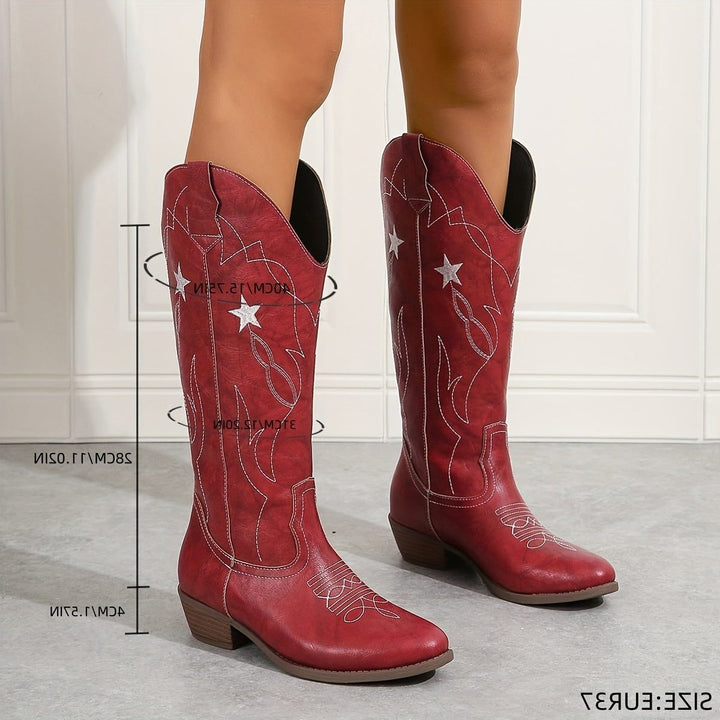 Ravenna | Women's Western Knee-High Cowboy Boots