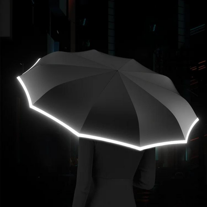 Emmelie Compact Reverse-Folding Umbrella with Ring Handle - image 8