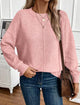 Blandina | Women's Ribbed Knit Sweater with Crew Neck
