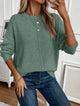 Blandina | Women's Ribbed Knit Sweater with Crew Neck