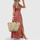 Women's Gathered-Waist Maxi Dress for Summer — view 5