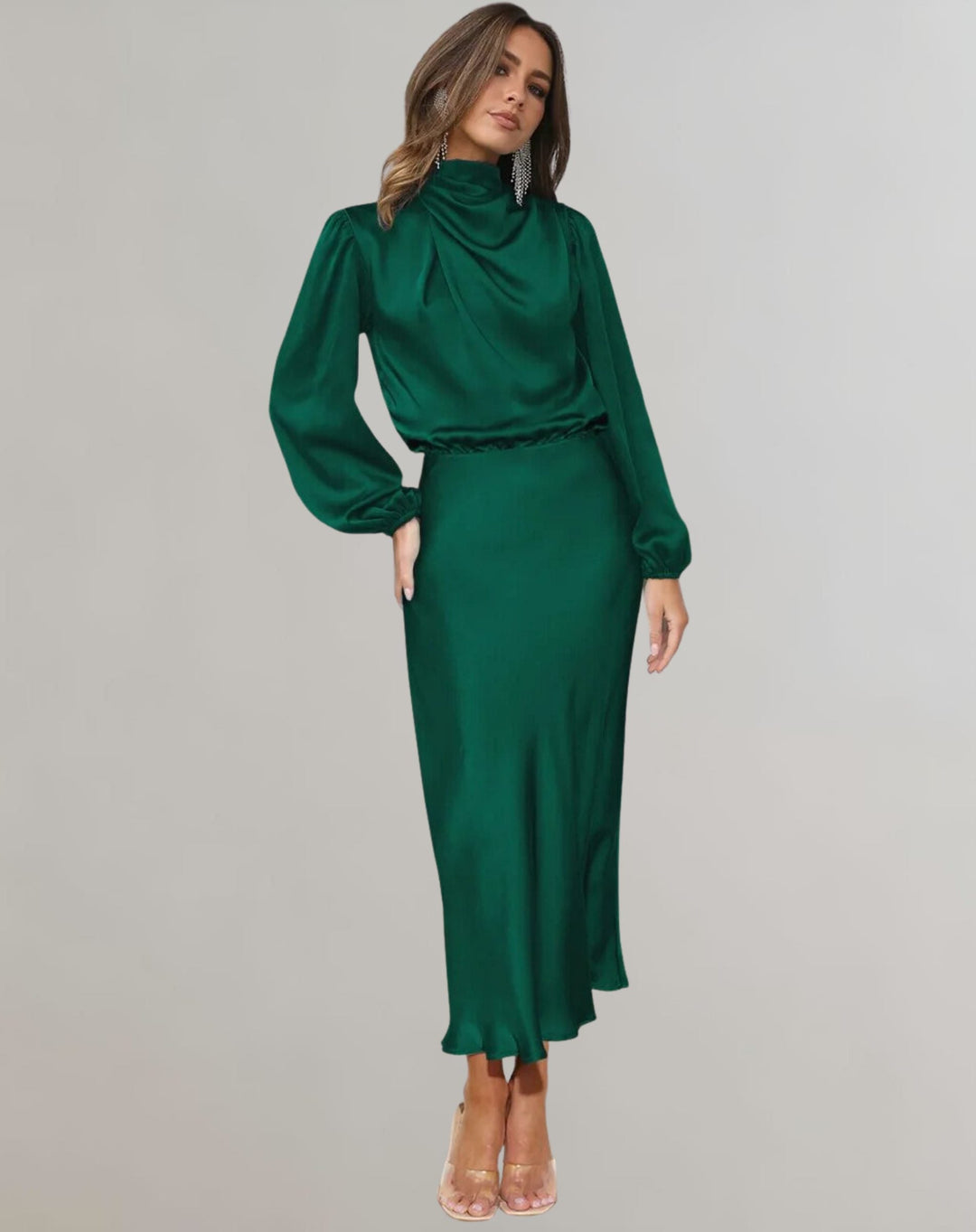 Midi Dress for women - Bodil, photo 4 of 6